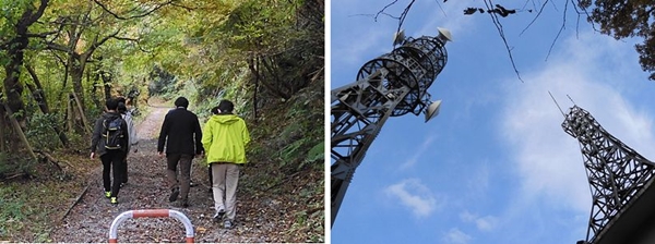 仁愛大学のWi－SUNフィールド「村国山」